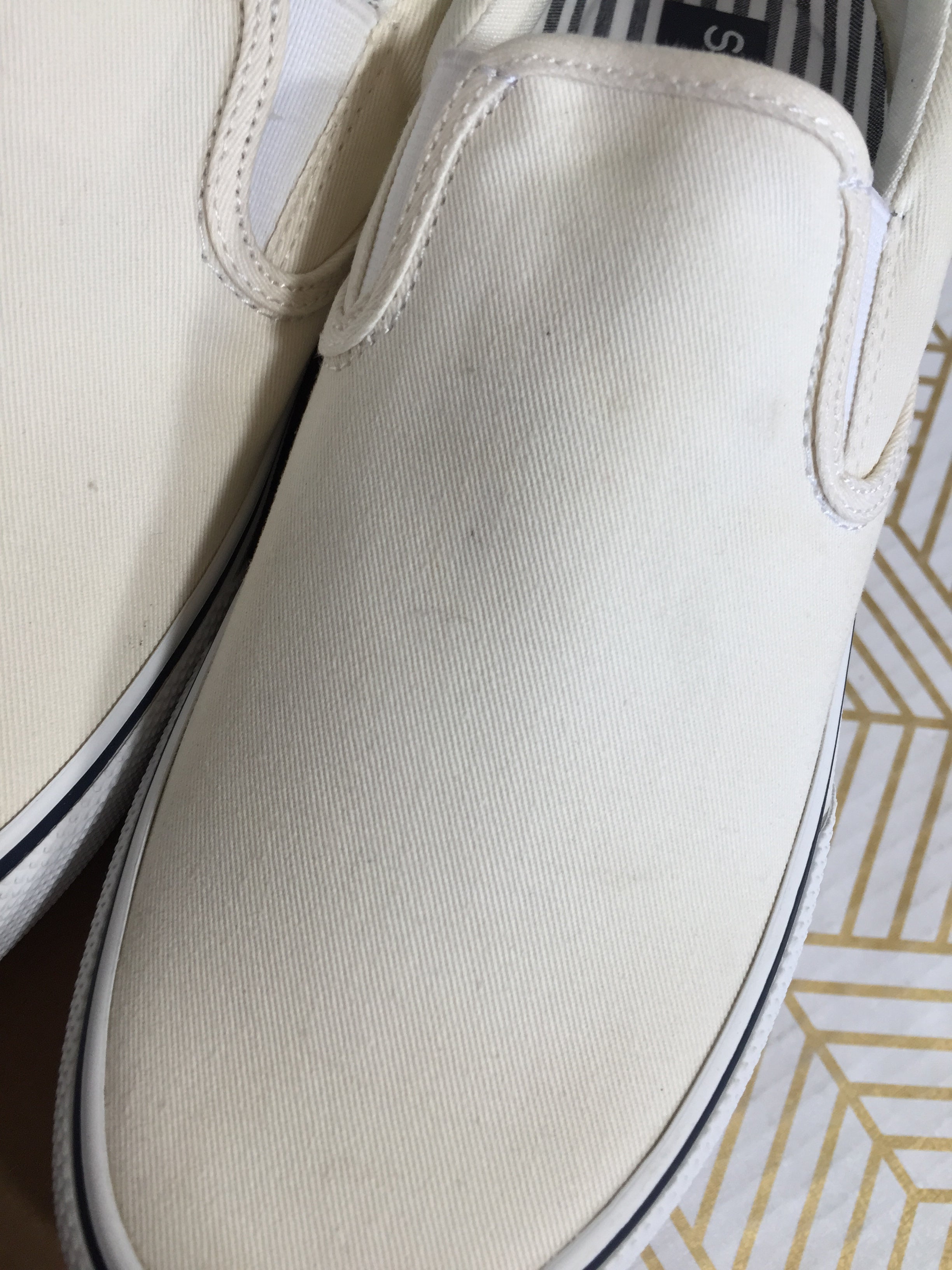 Sperry Men's Striper II Slip on Sneaker, White - US Size 8 (7881160130798)